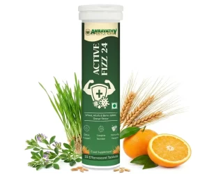 Active Fizz 24 effervescent tablets orange flavour