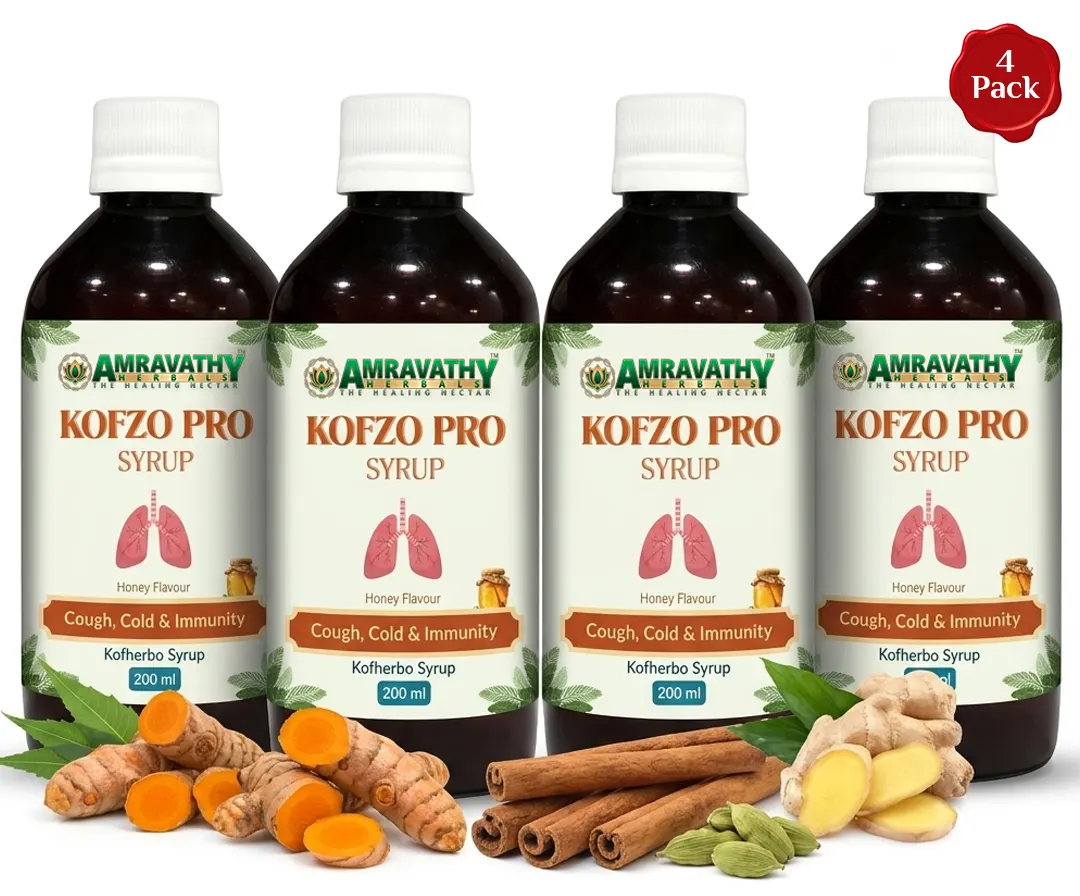 Kofzo Pro Honey Flavour Respiratory Support Syrup