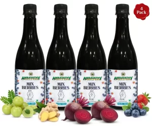 mixed fruit herbal juice supplement