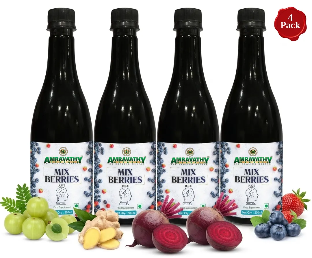 mixed fruit herbal juice supplement