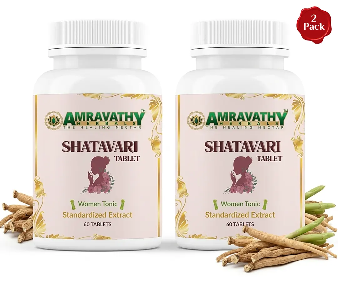 Shatavari Tablets 500mg – Ayurvedic Women Tonic for Hormone Balance, Fertility & Immunity