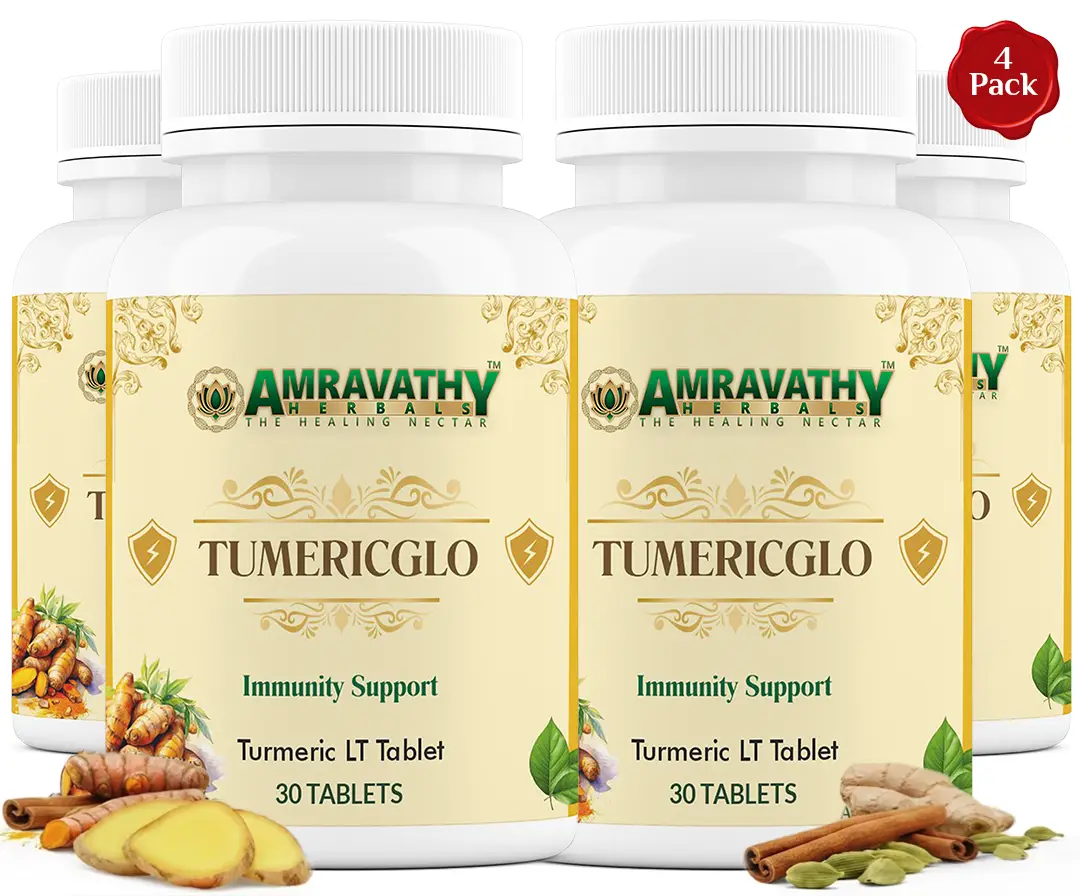 Turmeric Herbal Supplement Tablets for Immunity
