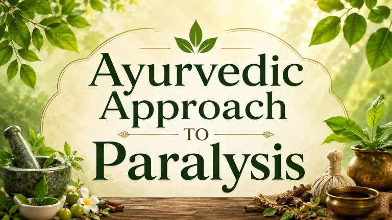 Ayurvedic Approach to Paralysis