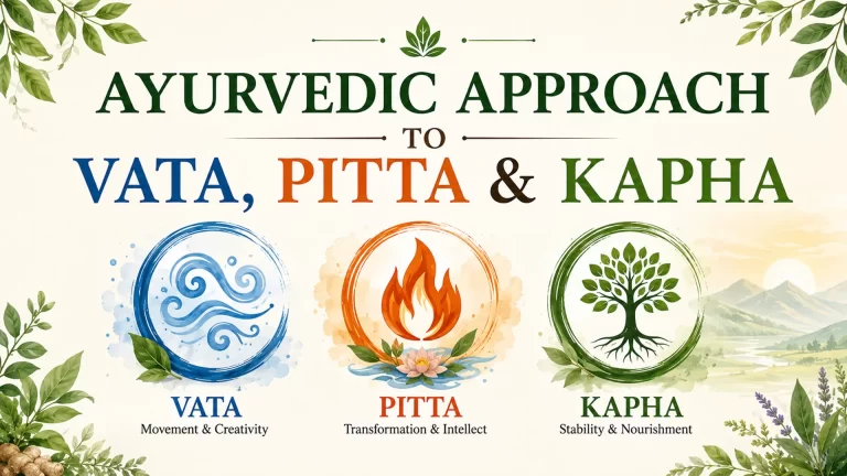 Ayurvedic Approach to Vata, Pitta and Kapha